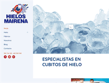 Tablet Screenshot of hielosmairena.com